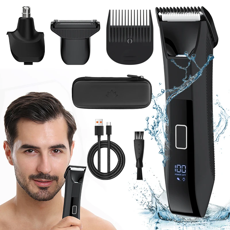 Триммер и бритвы для тела 3-в-1 мужчин шариковая бритва триммер с двумя головками