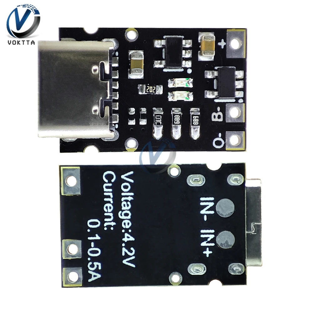 

Charging Module Battery Ternary Polymer Lithium Battery Charging Board Bms Type-c Battery Charge Module With Protection Board