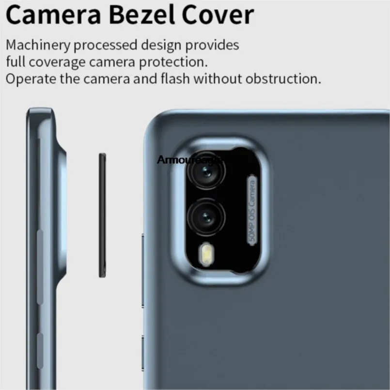 Задняя алюминиевая металлическая защитная пленка для камеры nokia x30 крышка