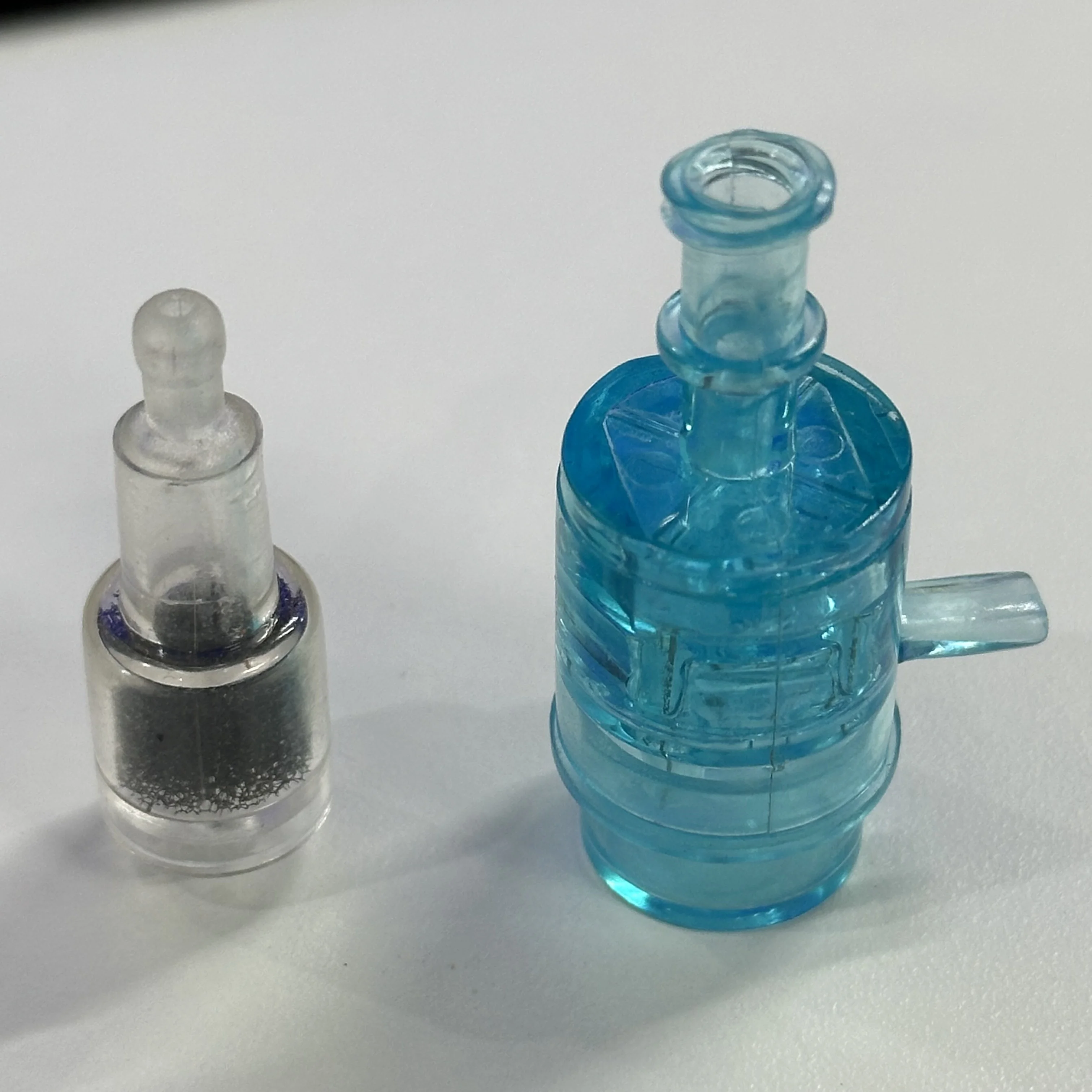 Фото Картридж MesoGun EZ, разъем для шприца Люэра, прозрачная муфта с двойной резьбой, полипропиленовый пластиковый одноразовый медицинский шприц №5