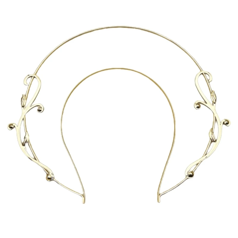 Новогодний обруч унисекс для волос взрослых повязка на голову в святой форме с