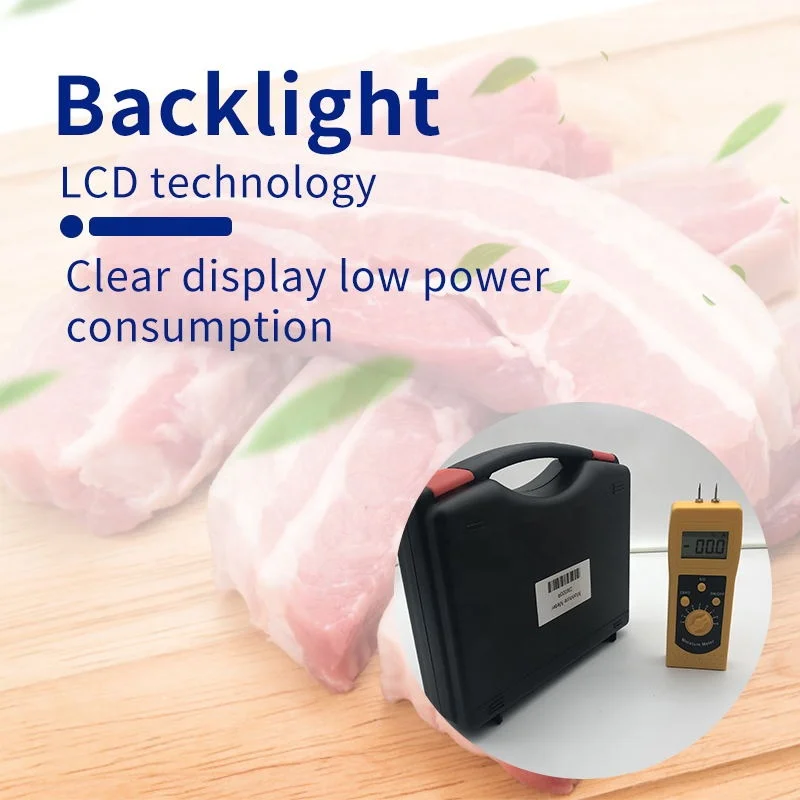 Для DM300R цифровой портативный измеритель влажности мяса для птицы инъекции воды