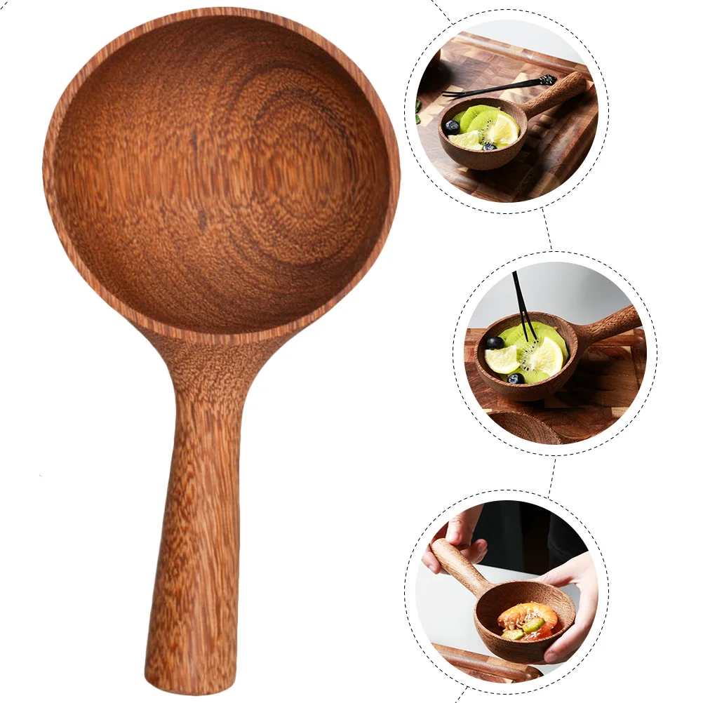 Деревянный половник премиум-класса ложка для кухни ресторана суповая столовые
