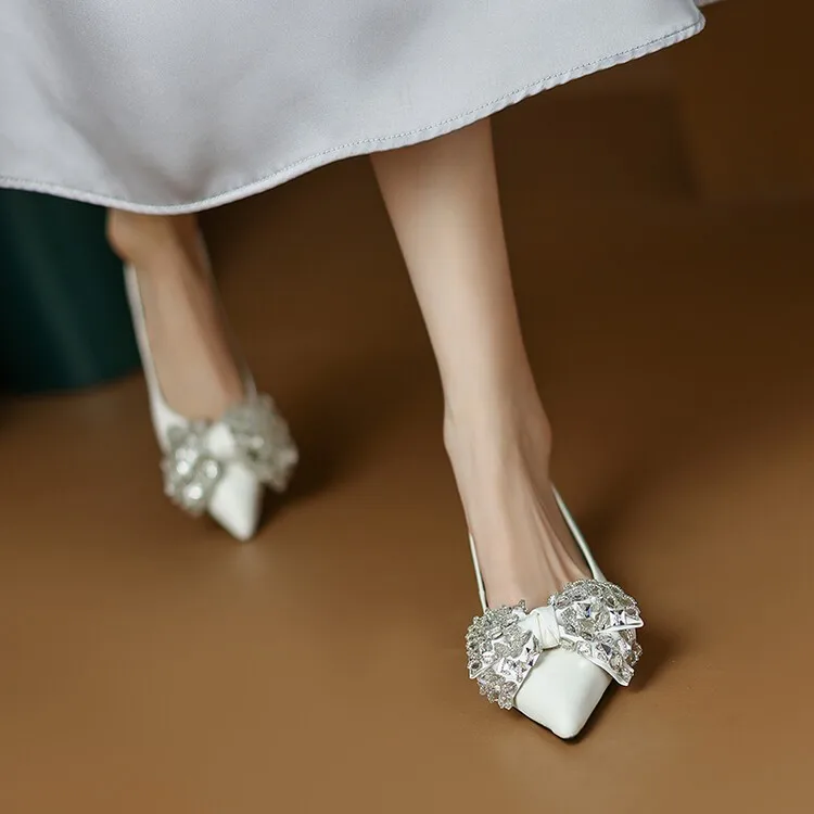 

Flat Bottom Buckle Ballet Shoes Women's 2022 Spring and Autumn New Fashion Rhinestone Shallow Mouth Shoes Women's Shoes