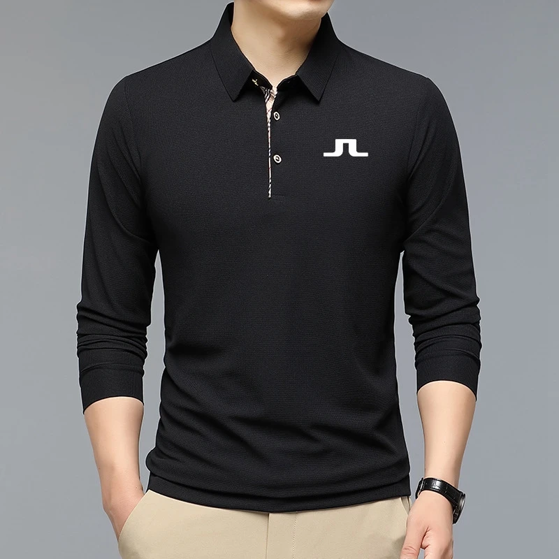 

2023 Golf Clothing Men Autumn/Spring Long Sleeves Golf Tops Golf Clothes Fashion Sport Men T-shirt Golf Wear Horse Golf Shirts