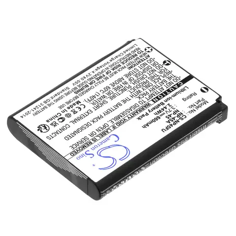 Литий-ионный аккумулятор 660 мАч/3,7 В для Praktica Luxmedia 14-Z4 16-Z51 14-Z5 14-04 12-Z5 12-Z4
