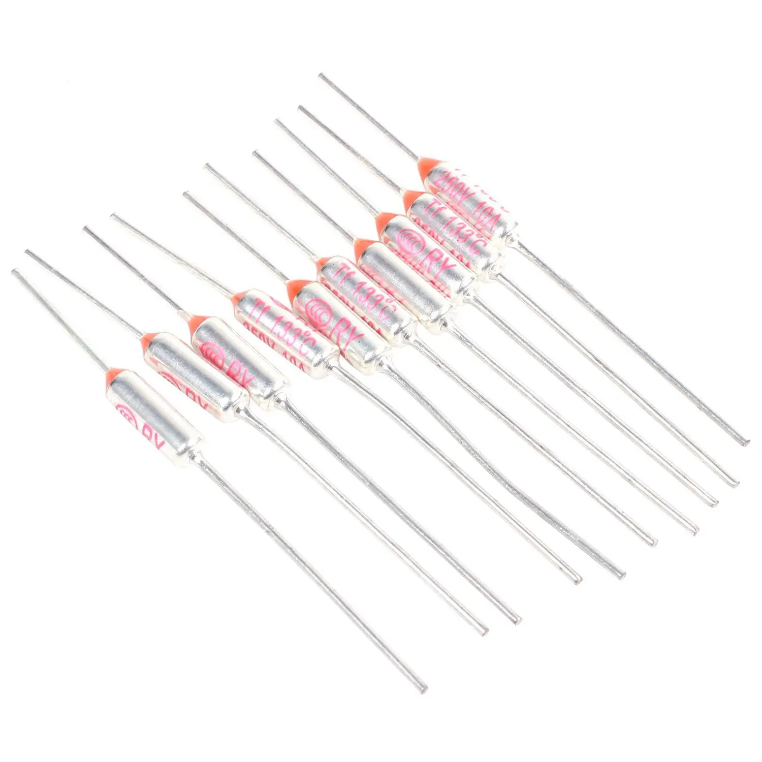 10 шт. Термопредохранитель RY TF 133 градусов Цельсия 250 В переменного тока А