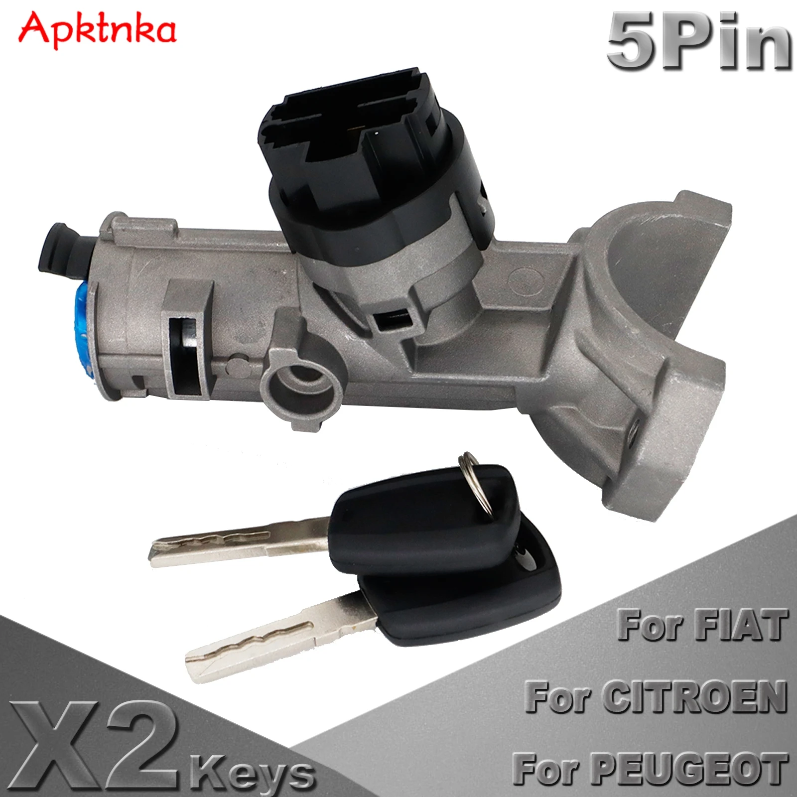 Замок переключателя цилиндра зажигания 4162.SJ 1371429080 Реле для Peugeot Boxer Citroen 2006-2023 5