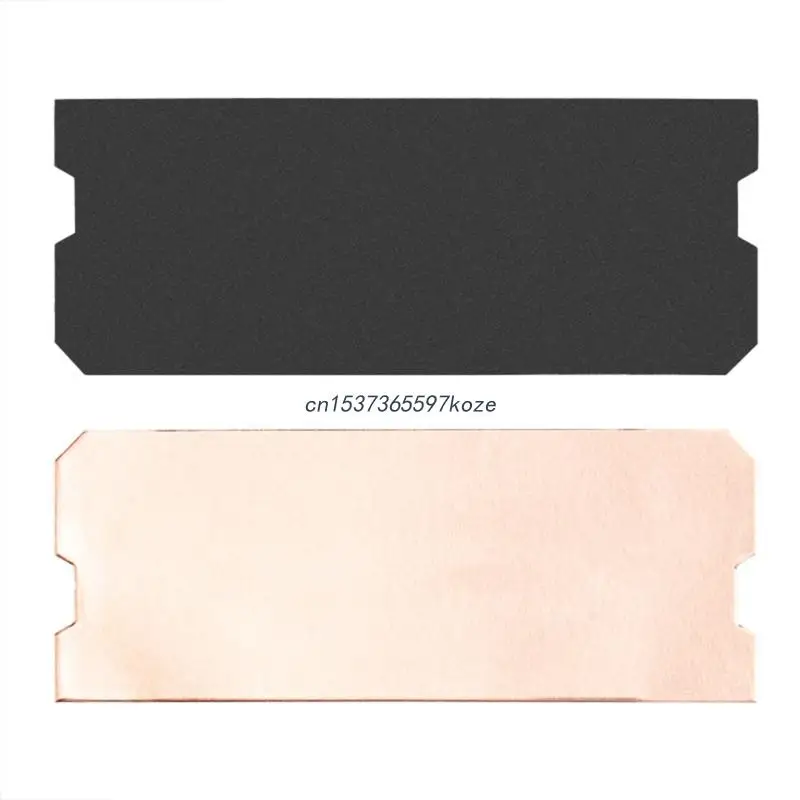 

Охлаждающая подставка для ноутбука P82A, радиатор для оперативной памяти, радиатор, графиеновый корпус, медный радиатор