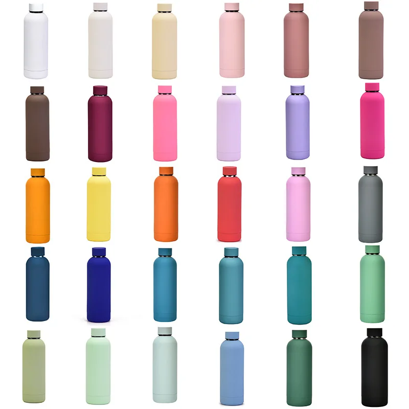

Double Wall Stainles Steel Water Bottle Outdoor Sports Insulated Tumbler Portable Car Thermos Keep Hot and Cold Vacuum Flask