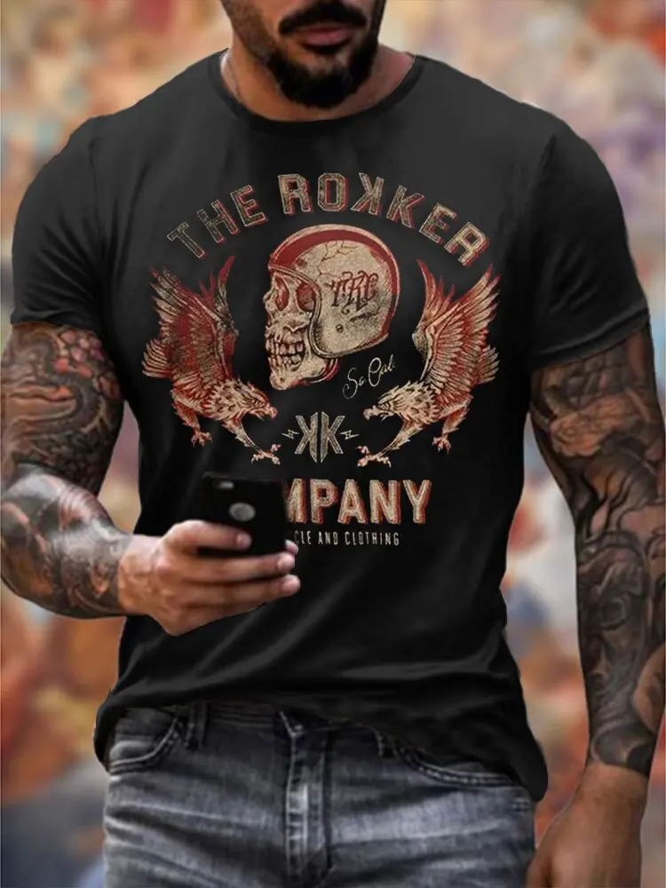 

2021 New Men's T-Shirt Alphabetic 3D Printed T-Shirt Summer Leisure Breathable Sport Extra-Large T-Shirt Short Sleeve Shirt