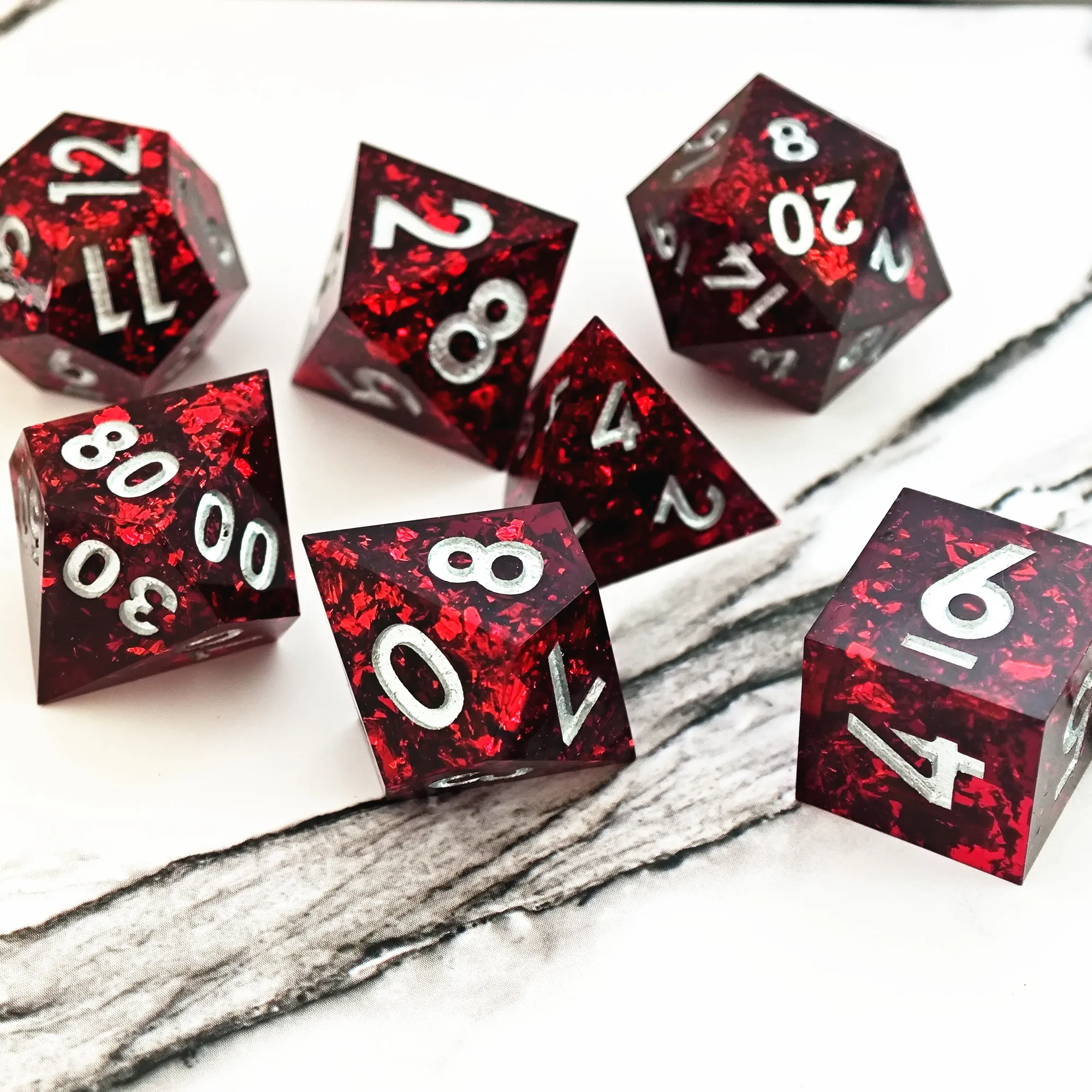 Мини-планета детский набор полиэдрические полимерные кости ручной работы с