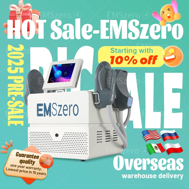 DLS RF Machine 2024 EMS ZERO Профессиональная стимуляция мышц тела 6500 Вт EM
