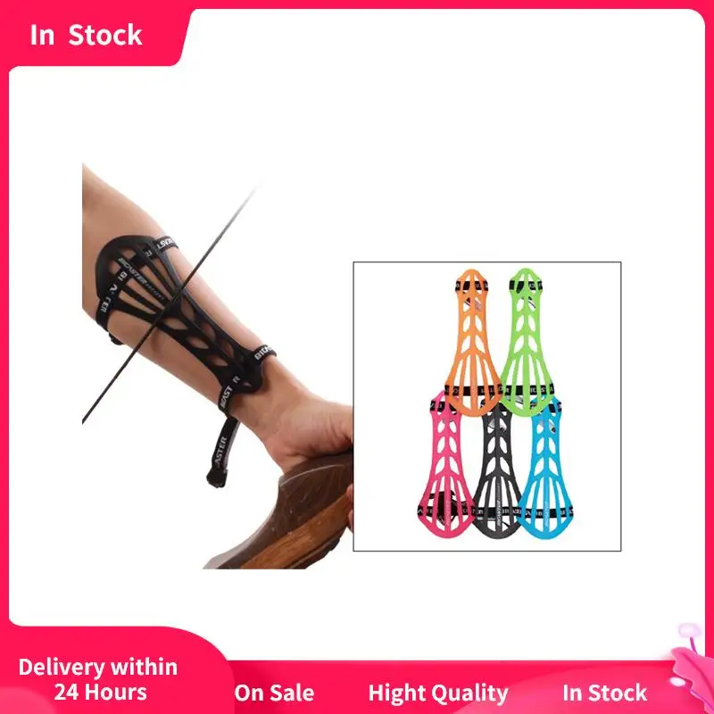 

Archery Arm Guard Protection Safe Strap Adjustable Length Archery Accessory for Recurve Bow Compound Bow Hunting Shooting