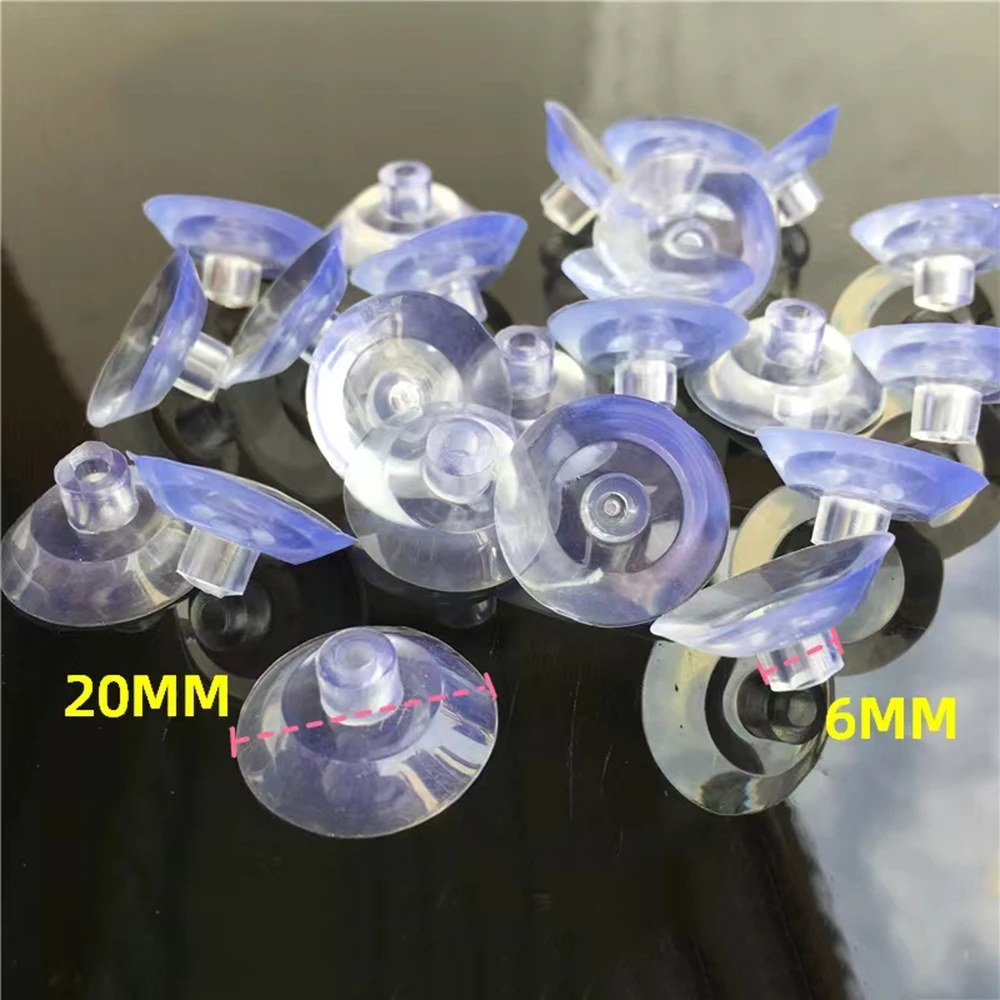 Прозрачные вакуумные присоски 5/10/20 шт