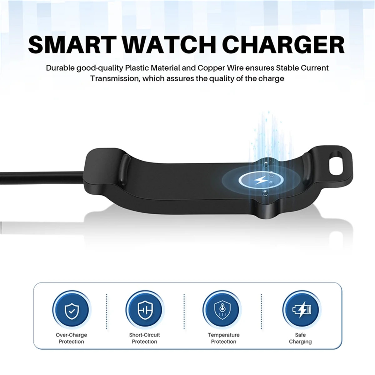 Зарядное устройство для умных часов Unite Fitness Watch — USB-кабель зарядки 3 фута 100 см