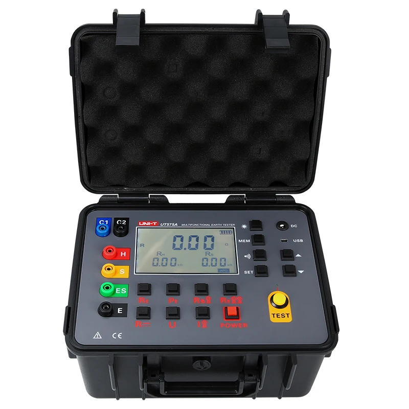 

Тестер сопротивления заземления UT575A С Двойным Зажимом