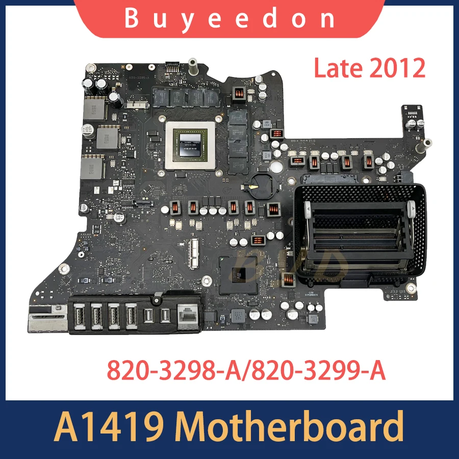

Original Motherboard 820-3298-A 820-3299-A For iMac 27" A1419 Logic Board GTX675MX 680MX Graphic Card Late 2012