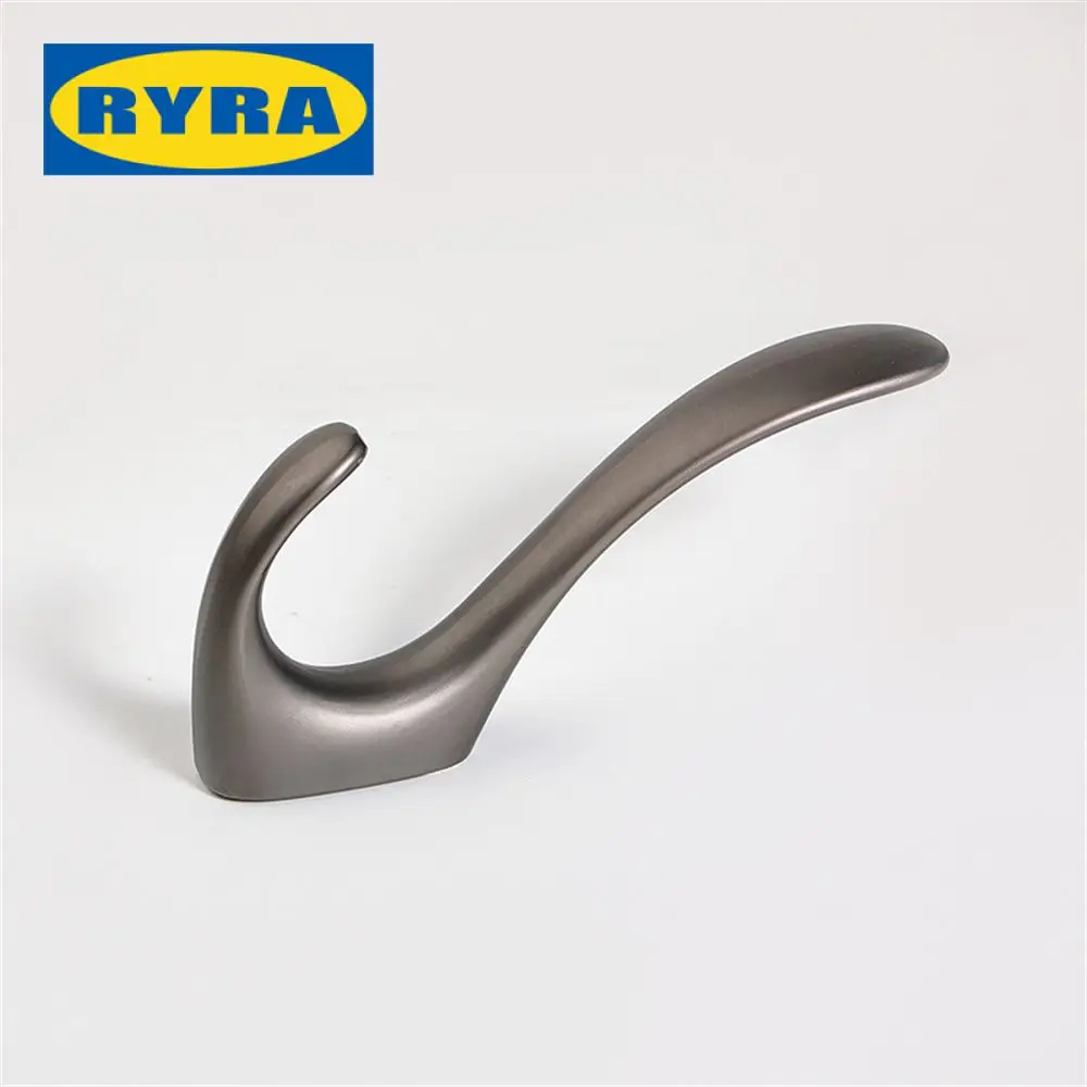 

Крючок для прихожей, матовый черный, настенный, с сильной несущей способностью, не выцветает, простой в использовании, фурнитура для ванной ...