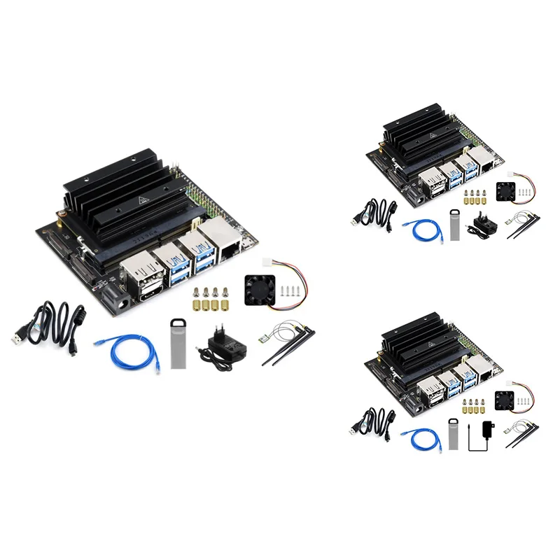 

For Jetson Nano 4GB Developer Kit AI Artificial Intelligence Development Board With Cooling Fan+32GB U Disk