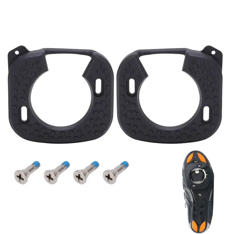 

Bicycle Pedal Cover Bike Lock Pedal Protector Bike Pedal Cleats For Speedplay Zero 1 Pair Cleat Protection Covers With Screws
