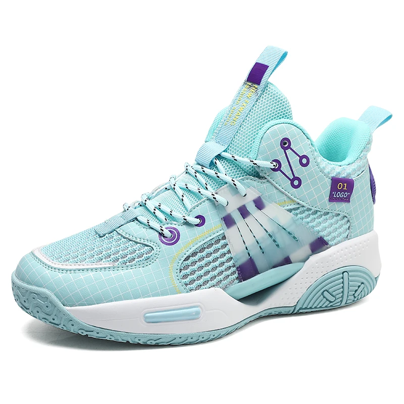 

Парные спортивные ботинки, Универсальные мужские баскетбольные ботинки, дышащие кроссовки с внутренней резиновой подошвой