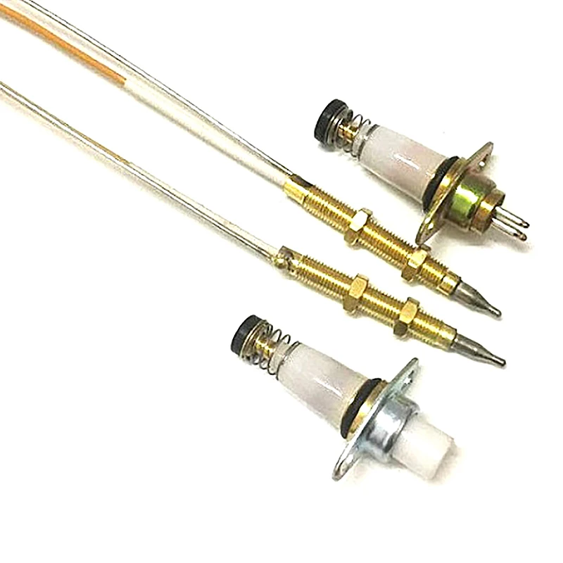 

1Pc Gas Stove Single Dual Wire Thermocouple Sensing Needle Thermocouple Valve Safety Flameout Protection Probe