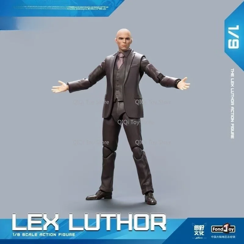 Фото В наличии: Коллекционная фигурка-украшение Yuanye Culture Fondjoy Lex Luther 1/9 в костюме злодея Супермена №3