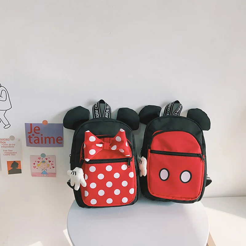 2022 New Korean Ins Style Cartoon Children's Bag Cute Kindergarten Schoolbag Boy and Girls Bags Baby Light Snack Backpack