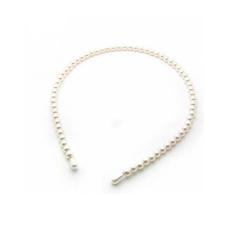 

Fashion Simulated Pearl Head Jewelry Hairbands Barrette Head Band Wedding Hairwear for Women Hair Accessories 2022