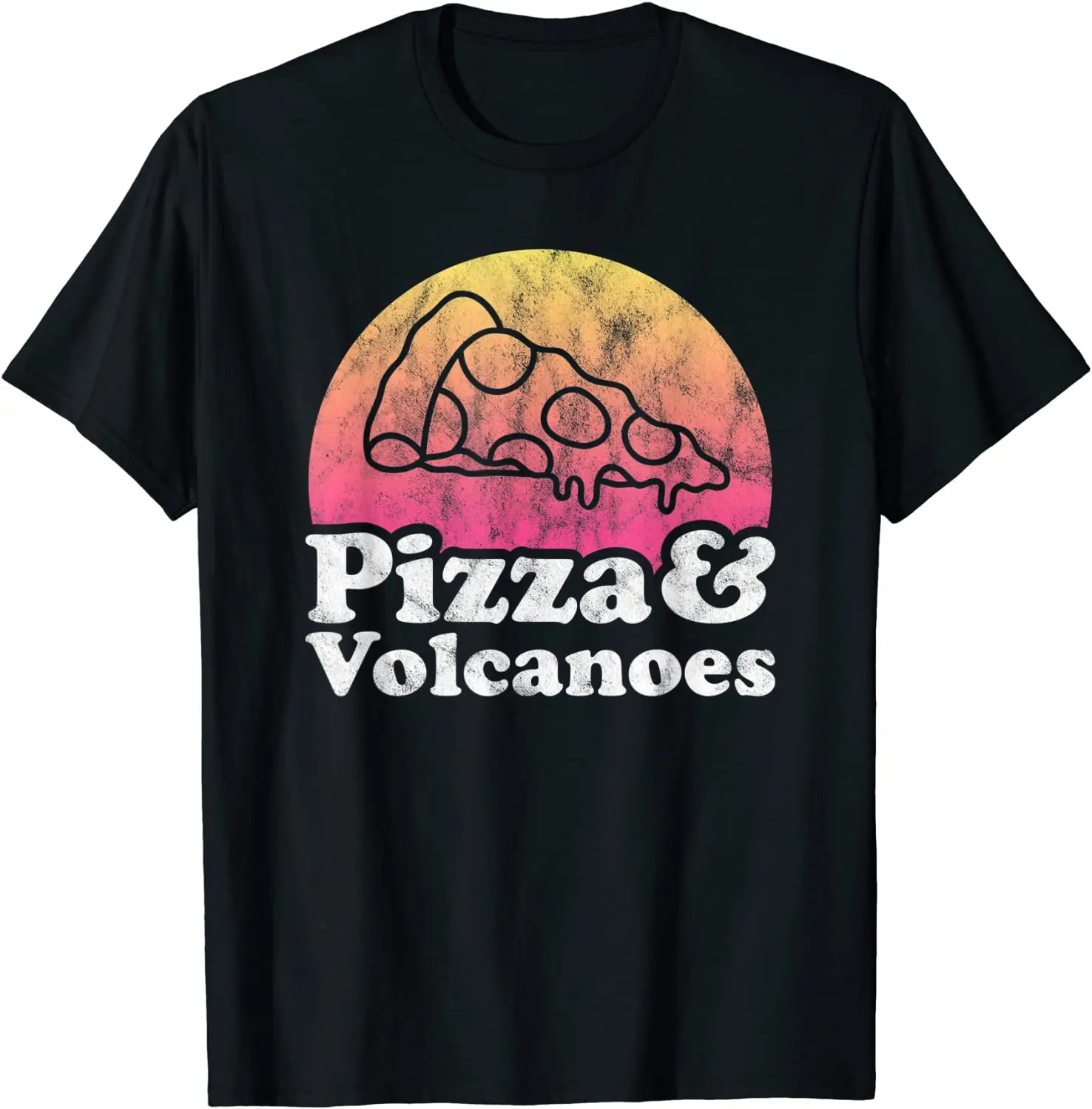 

Pizza and Volcanoes or Volcano T-Shirt