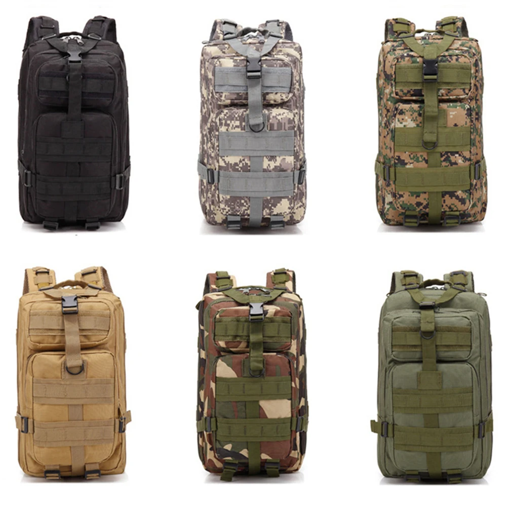 

Trekking Backpack Oxford Tactical Backpack Waterproof Army Rucksack Outdoor Camping Hiking Fishing Large Capacity Bags