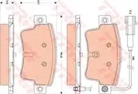 

TRW GDB1872 FOR REAR BRAKE BALATASI PUNTO EVO 1,4 16V / 1,4 ABARTH / 1,6D MULTIJET 10 / 09 KAMPANYALI (.)