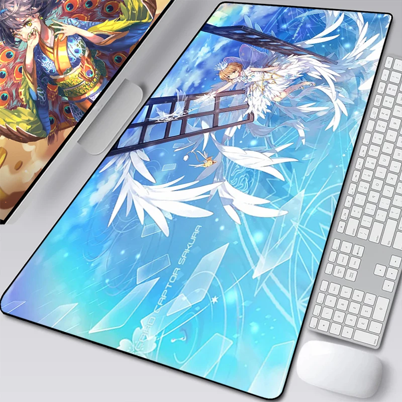 

Gaming Mouse Mat Computer Accessories Sakura Cardcaptor Mause Pad Anime Pc Gamer Keyboard Mousepad Mats Xxl Pads Laptops Deskmat