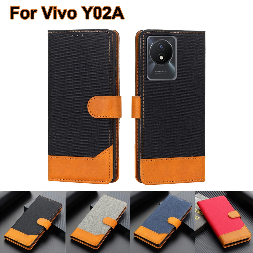 

PU Leather Case For Capa Vivo Y02A 2023 Case Wallet Phone Cover For Capinha De Celular Vivo Y02T Y02 V2213 Y11 2023 V2236A Funda