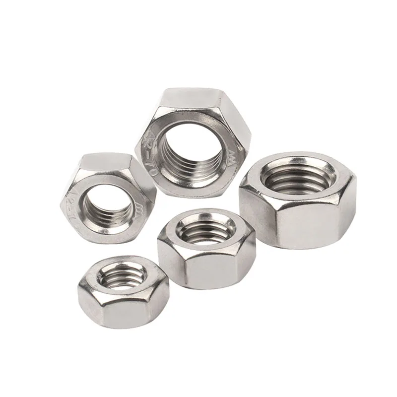 

Right And Left Hand Fine Pitch Metric Stainless Steel Hex Nuts DIN 934 M1 To M68