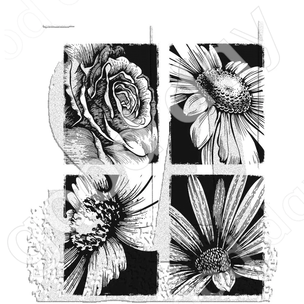 

2023 New Arrival Bold Botanicals Cutting Dies Stamps Scrapbook Diary Decoration Embossing Template Diy Greeting Card Handmade