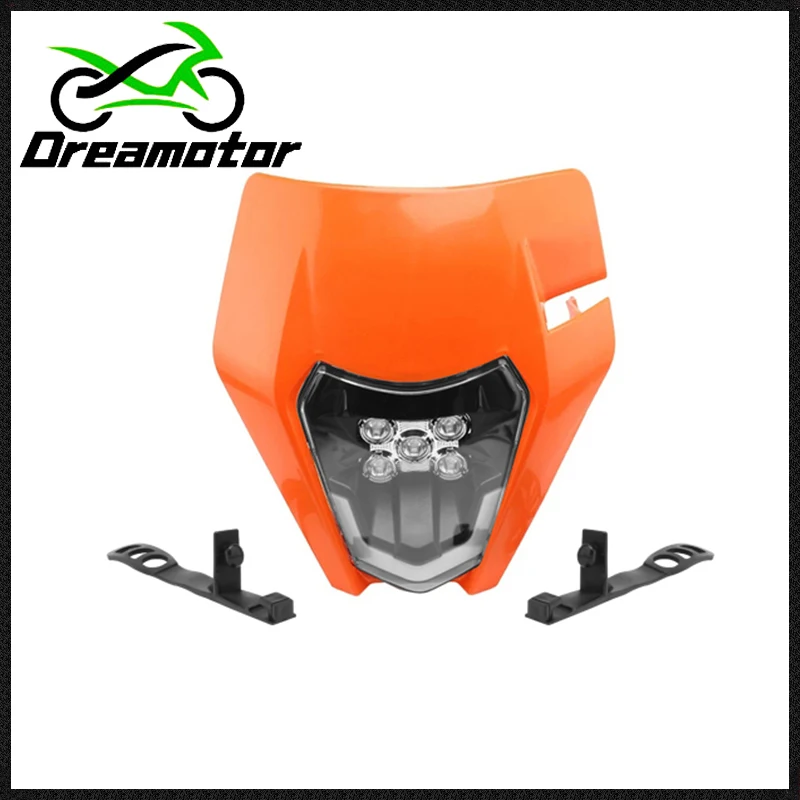 

Motorcycle LED Headlight Headlamp Lamp Light For KTM EXC EXCF SX SXF XC XCF XCW XCFW 125 150 250 300 350 400 450 505 525 530