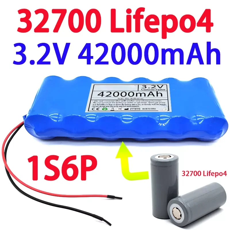 

NEW2023 3.2V 35Ah 32700 Lifepo4 Large Capacity Battery Pack For Electric Scooters And Solar Street Light Batteries + BMS