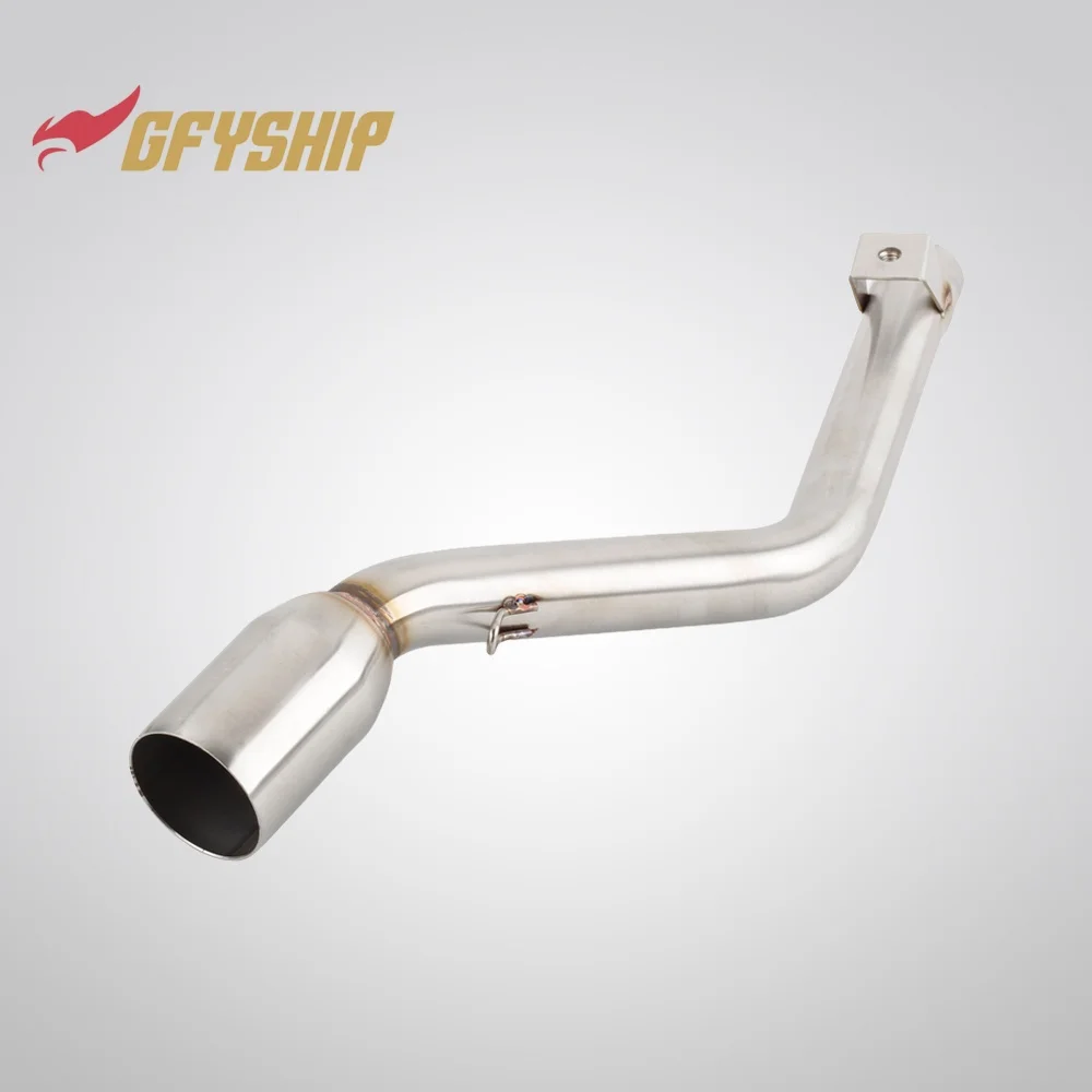Фото Средние соединительные трубы выхлопной системы для мотоциклов KEEWAY TX 125 SM / ENDURO 2012 2013 2014 2015 2016 2017 2018 2019 2020 2021 №2