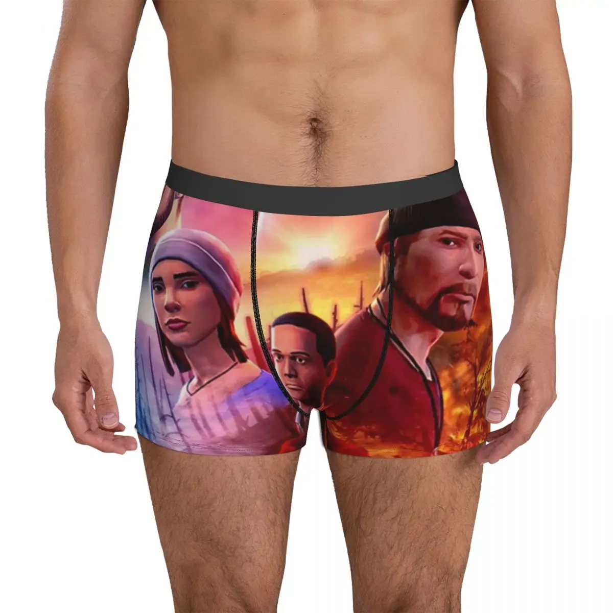 Life Is Strange Music Underwear Before the Storm Cinematic Movie Poster Print Trunk Hot Male Panties Classic Shorts Briefs  Gift