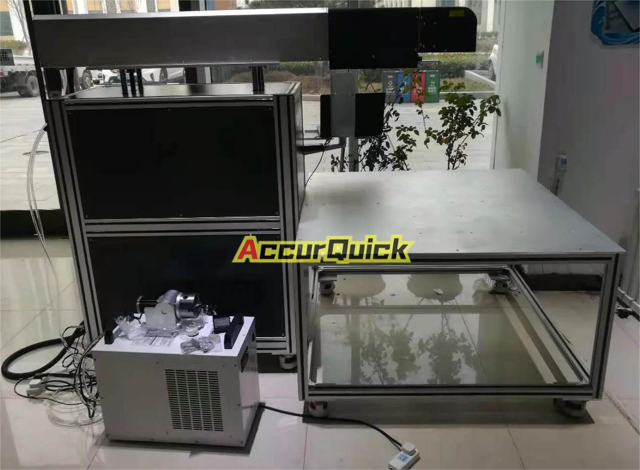 Металлическая трубка RF CO2 лазерный маркер FEELTEK динамическая фокусировка