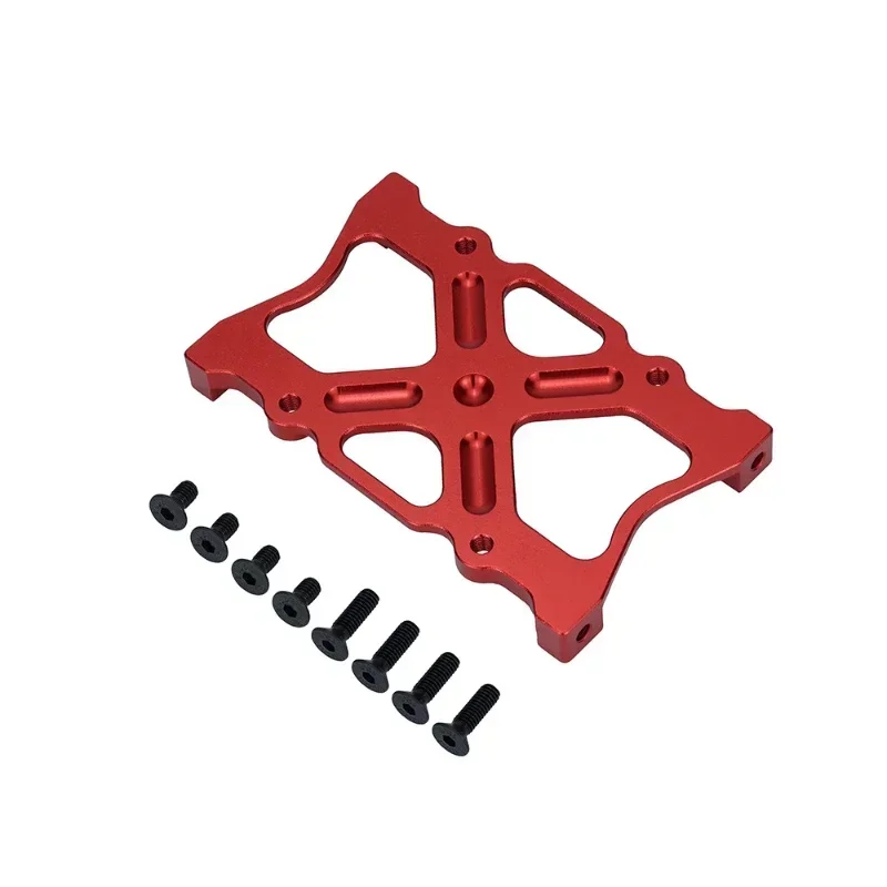 Metal Alloy Chassis Brace Beam Mounting Fixed Bracket Plate for Axial SCX10 1/10 RC Crawler Car Parts Accessories