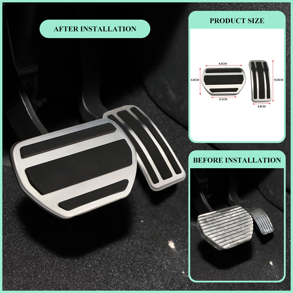 

НержавеющаяСталь Накладка На Педаль Газа Для Peugeot 207 301 307 208 2008 308 408 Citroen C3 C4 DS 3 4 6 Компьютерная Техника...