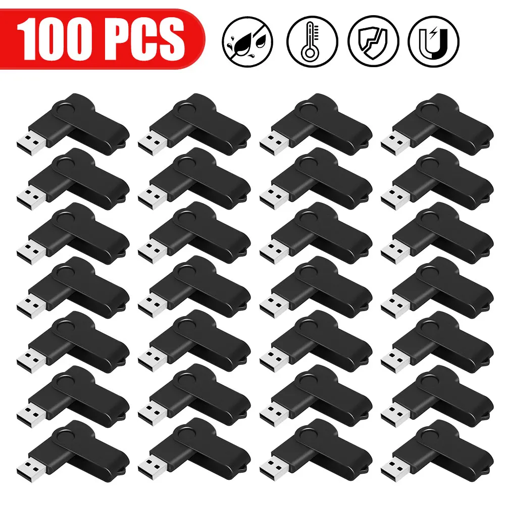 

USB флеш-накопитель, 4 ГБ, 8 ГБ, 1 ГБ, 2 ГБ, 16 ГБ, 32 ГБ, 64 ГБ, 100 шт./партия