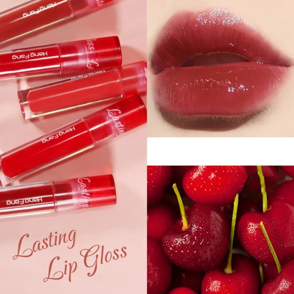 

Rich Color 2.8g Safe Water Glass Lip Gloss Mini Lipstick Non-stick for Girl