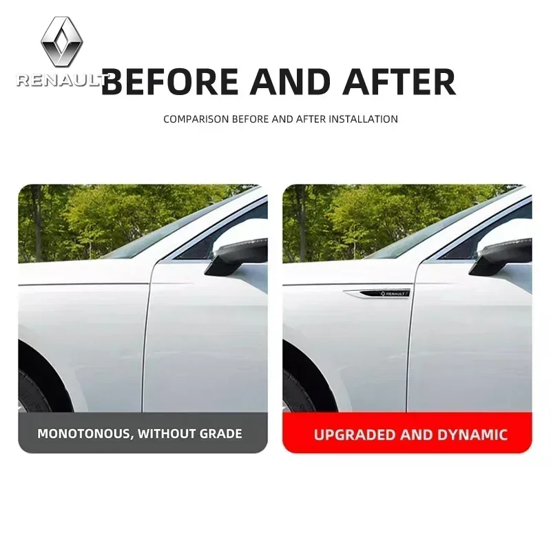 3D металлическая эмблема автомобиля логотип наклейка на крыло защитная кузов для