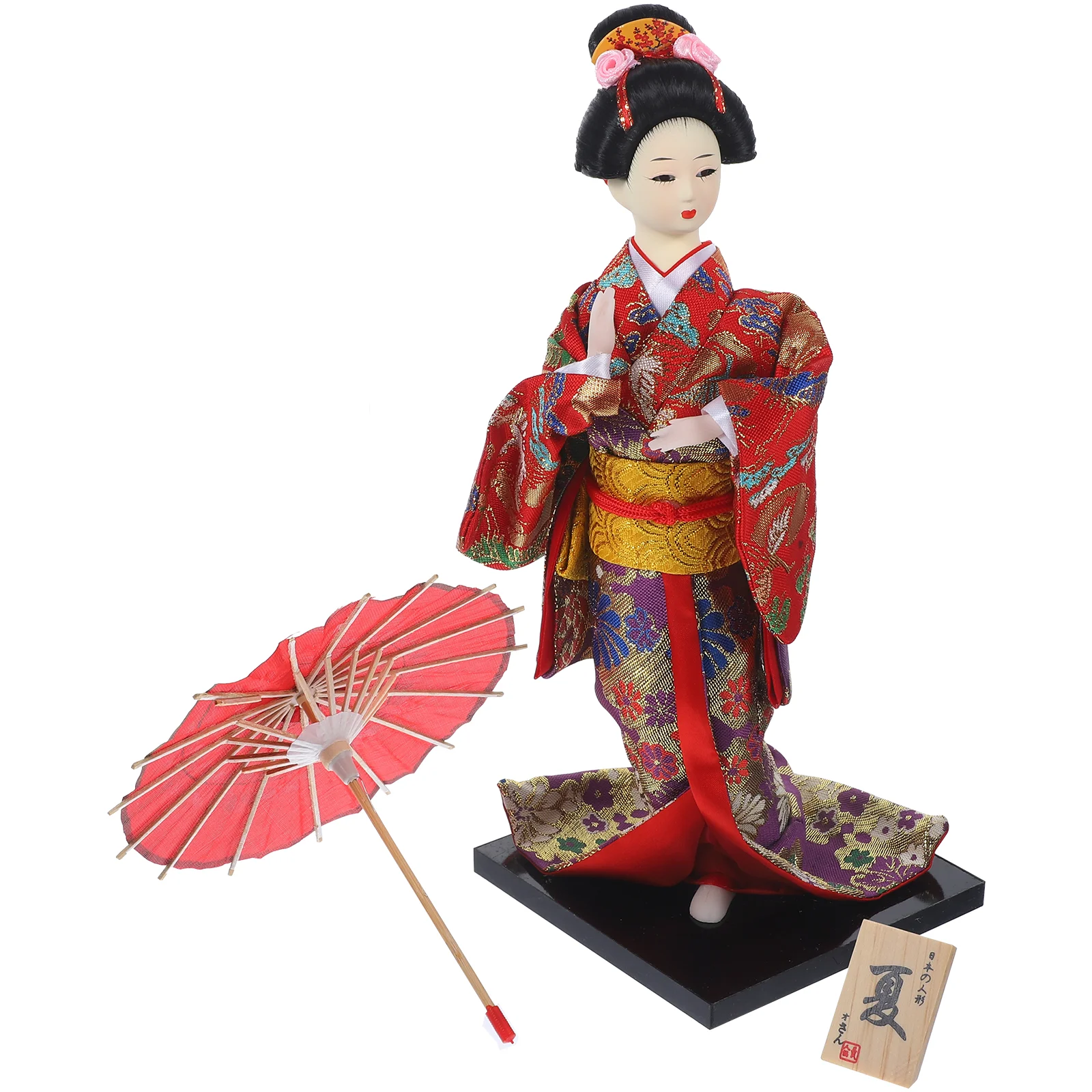 Японские украшения гейши настольные подарки для дня рождения кимоно куклы