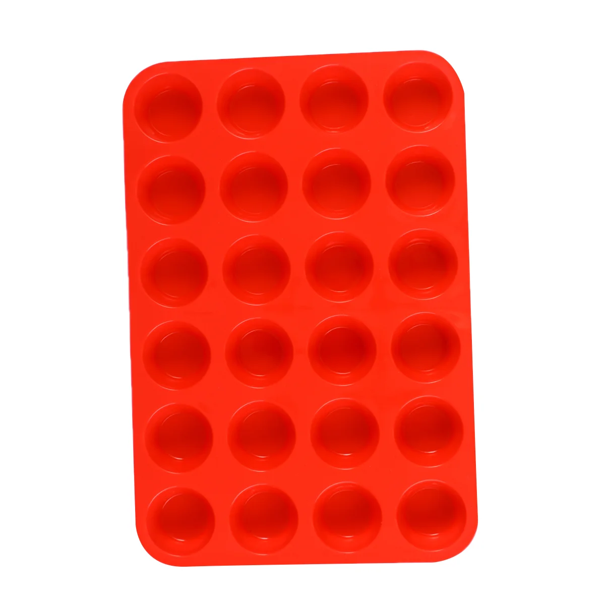 

24 Cups Bakeware Simple Round Premium Lightweight Cupcake Mold for Muffin Cake