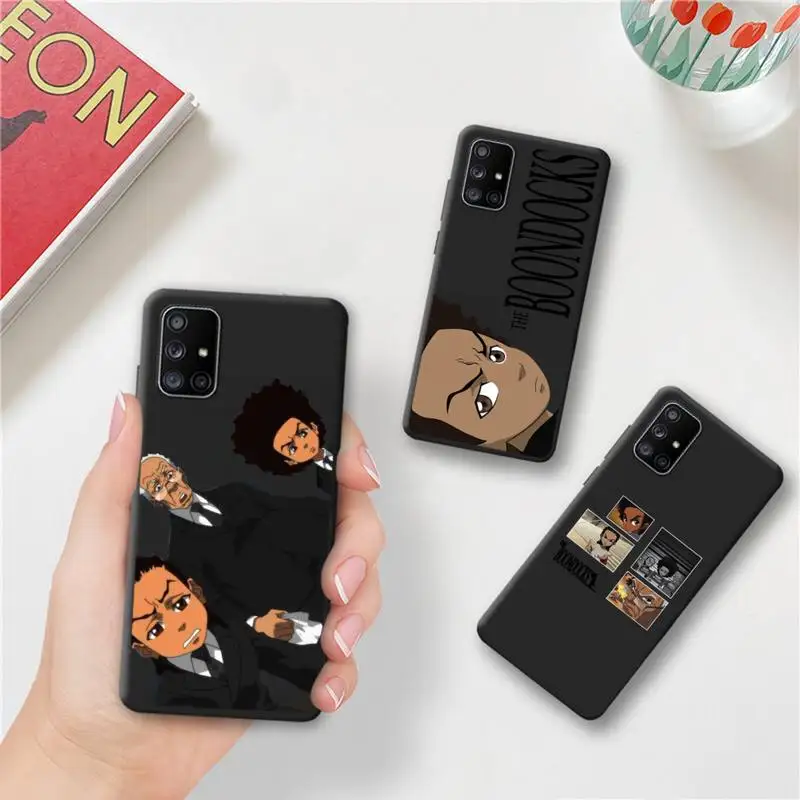 

Huey Freeman The Boondocks Phone Case For Samsung Galaxy A52 A21S A02S A12 A31 A81 A10 A30 A32 A50 A80 A71 A51 5G